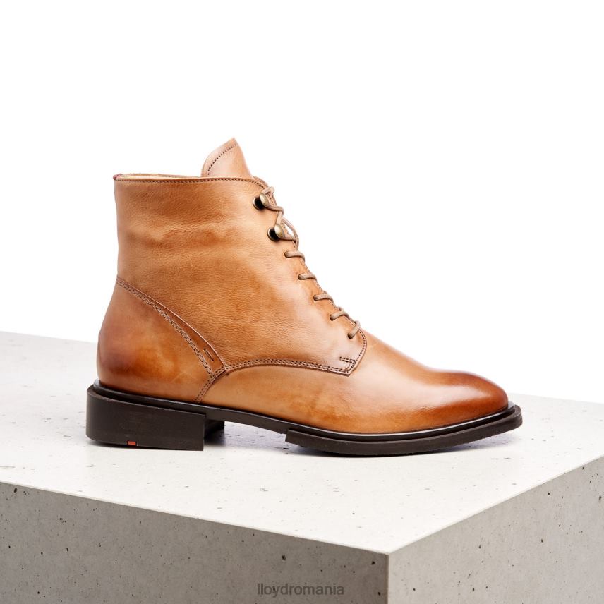 pantofi LLOYD botine din piele de oaie maro femei 682601002