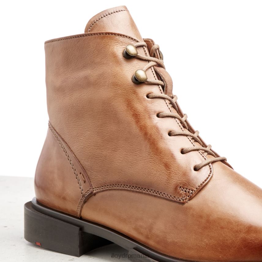 pantofi LLOYD botine din piele de oaie maro femei 682601002