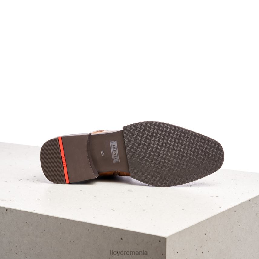 pantofi LLOYD botine din piele de oaie maro femei 682601002