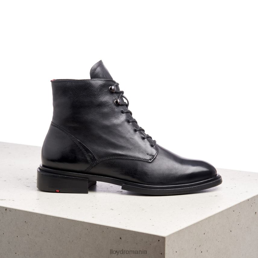 pantofi LLOYD botine din piele de oaie negru femei 682601001