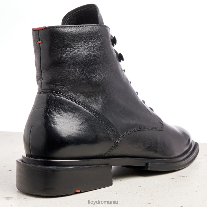 pantofi LLOYD botine din piele de oaie negru femei 682601001