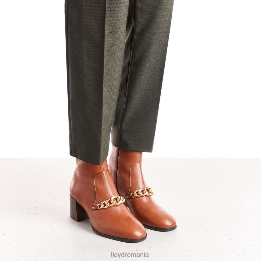 pantofi LLOYD botine din piele maro femei 68260985
