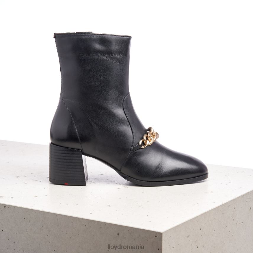 pantofi LLOYD botine din piele negru femei 68260878