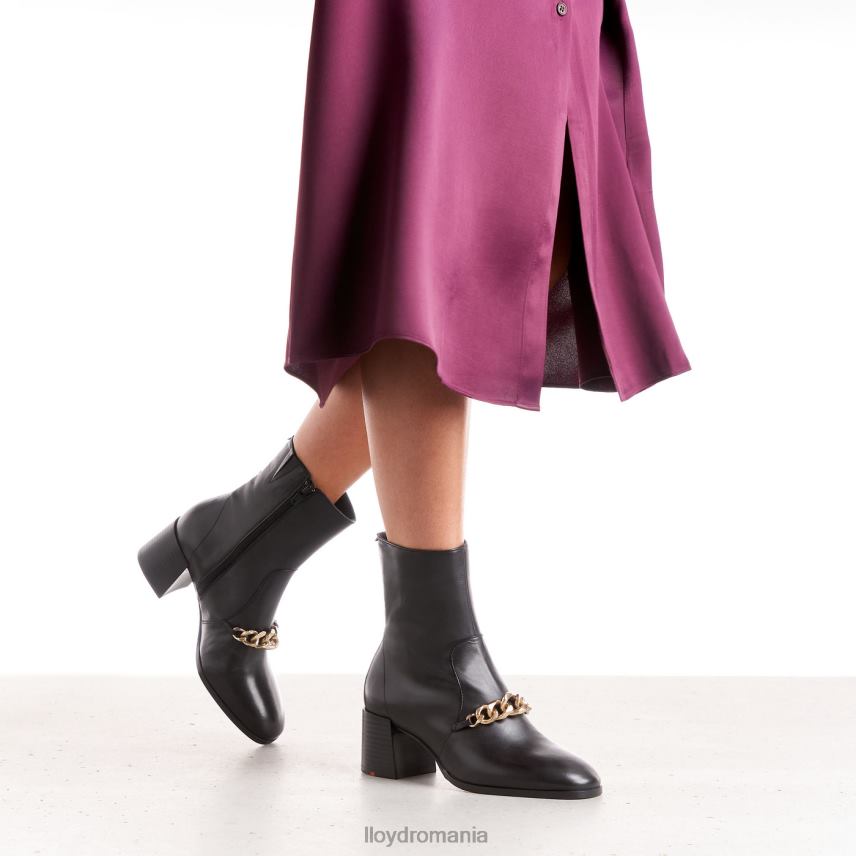 pantofi LLOYD botine din piele negru femei 68260878