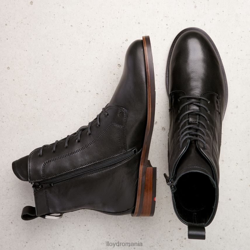 pantofi LLOYD botine din piele negru femei 68260971