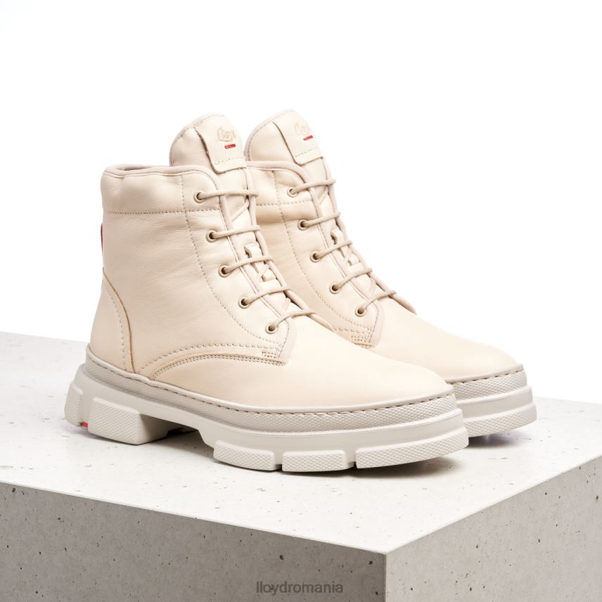 pantofi LLOYD botine din piele netedă bej femei 68260937