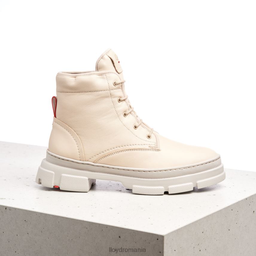 pantofi LLOYD botine din piele netedă bej femei 68260937