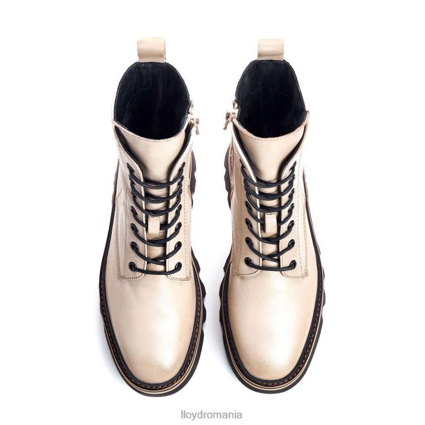 pantofi LLOYD botine din piele netedă cu talpă ușoară bej femei 68260916