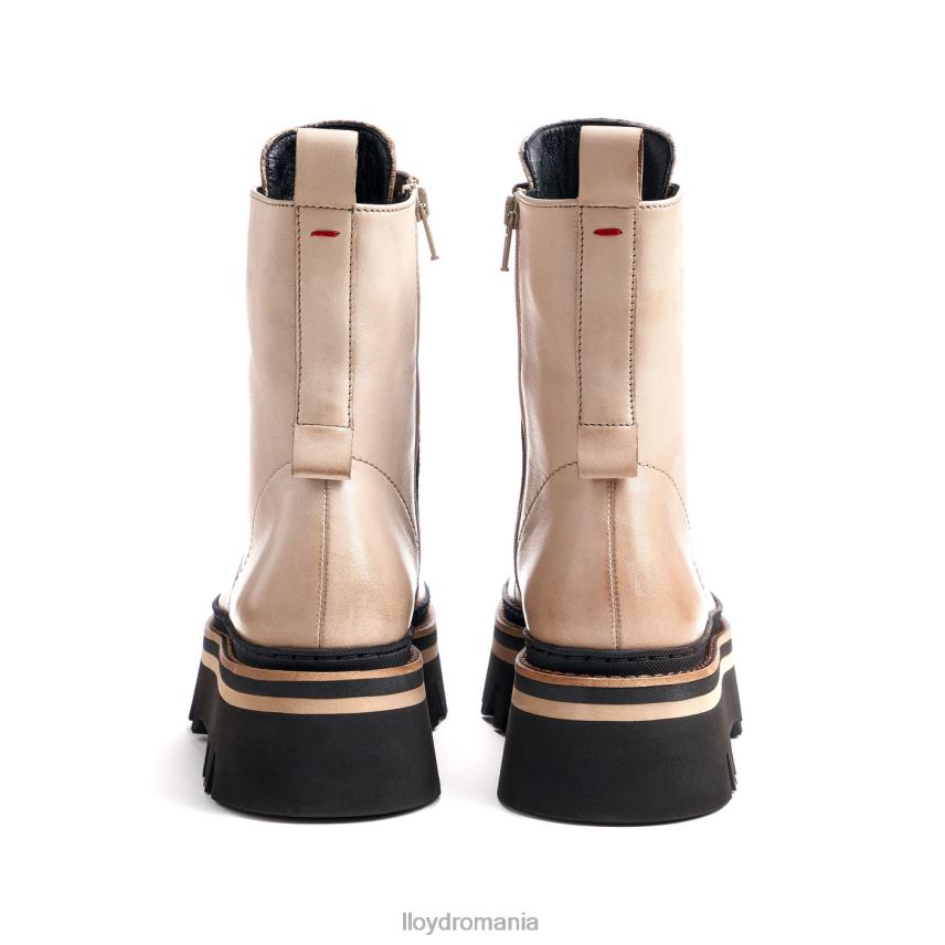 pantofi LLOYD botine din piele netedă cu talpă ușoară bej femei 68260916