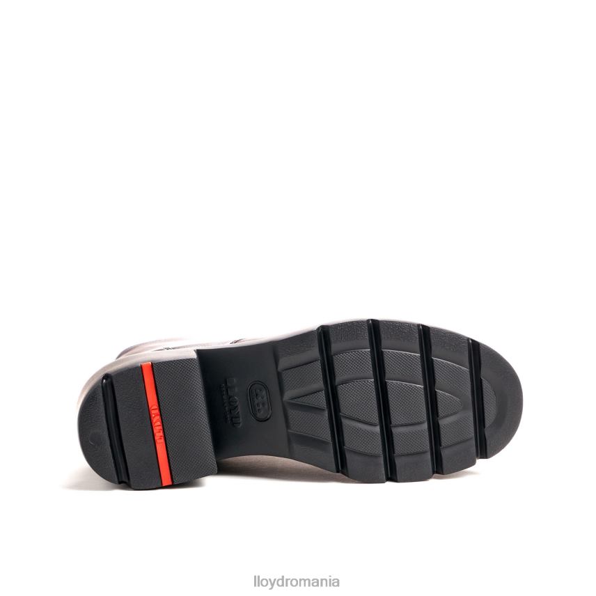 pantofi LLOYD botine din piele netedă cu talpă ușoară maro femei 68260907