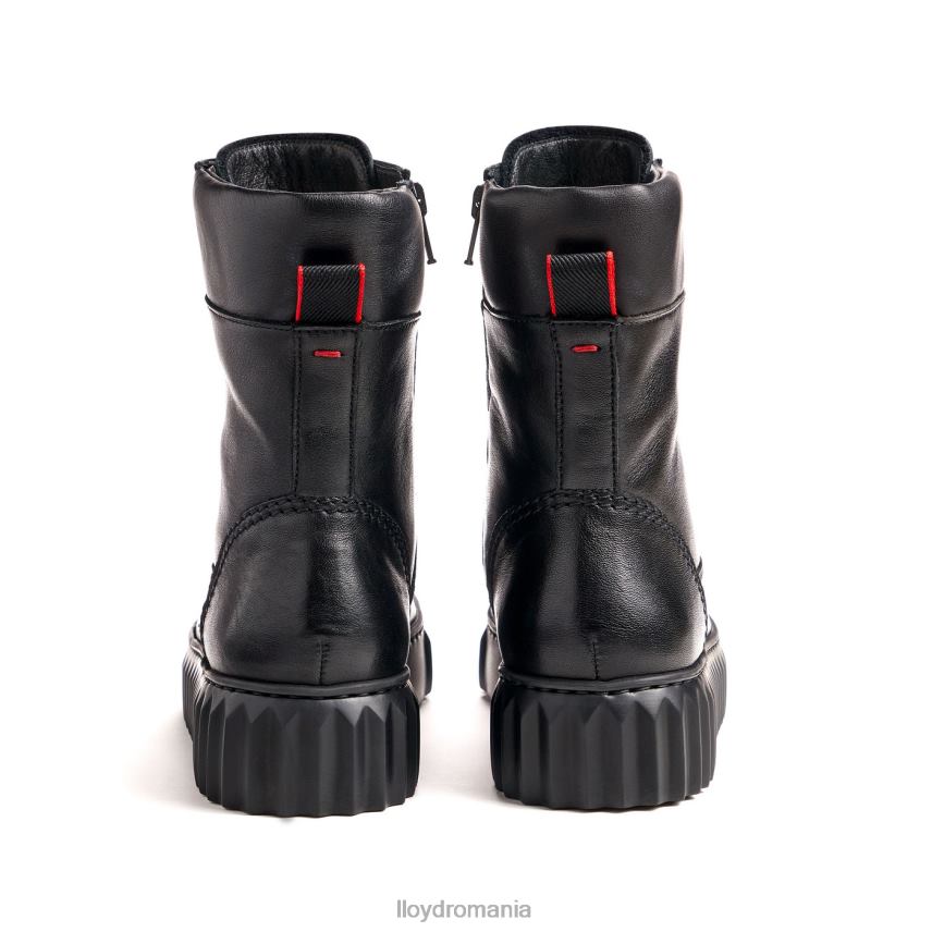 pantofi LLOYD botine din piele netedă cu talpă ușoară negru femei 68260887
