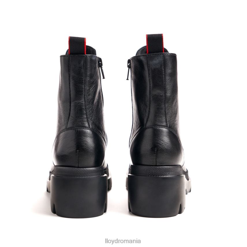 pantofi LLOYD botine din piele netedă cu talpă ușoară negru femei 68260906