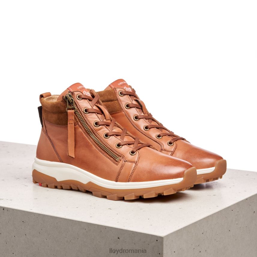 pantofi LLOYD botine din piele netedă maro femei 68260866