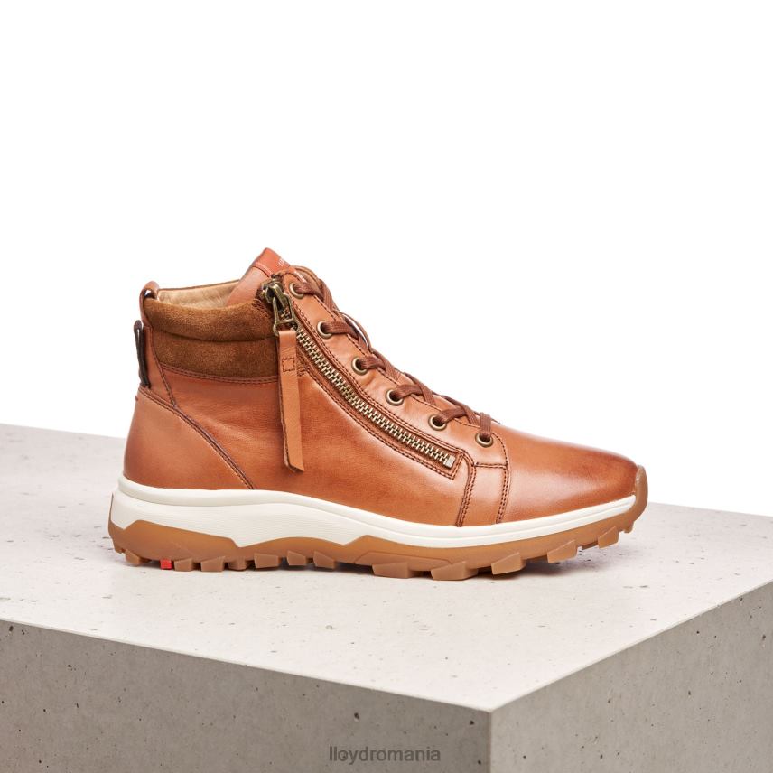 pantofi LLOYD botine din piele netedă maro femei 68260866