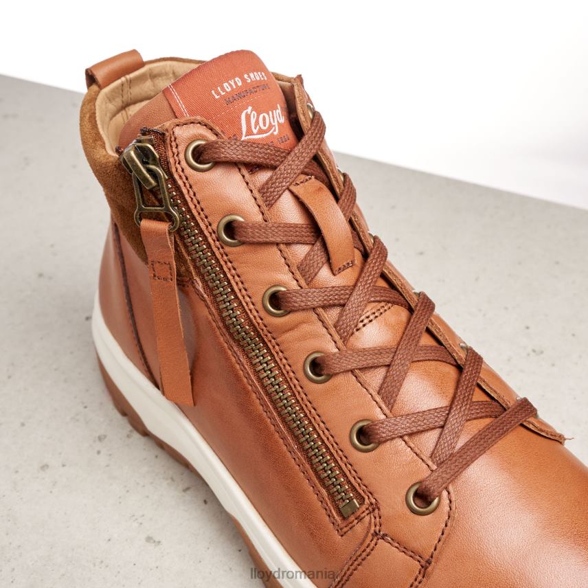 pantofi LLOYD botine din piele netedă maro femei 68260866