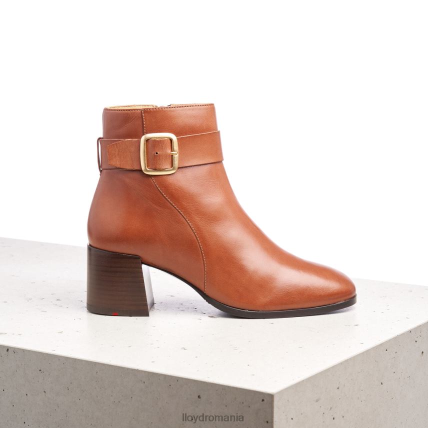 pantofi LLOYD botine din piele netedă maro femei 68260968