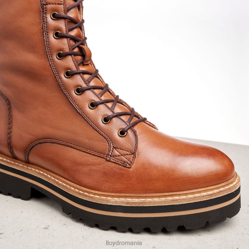 pantofi LLOYD botine din piele netedă maro femei 68260970