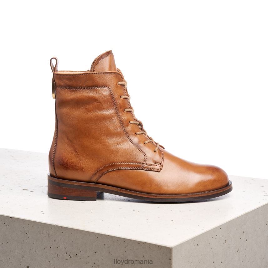 pantofi LLOYD botine din piele netedă maro femei 68260982