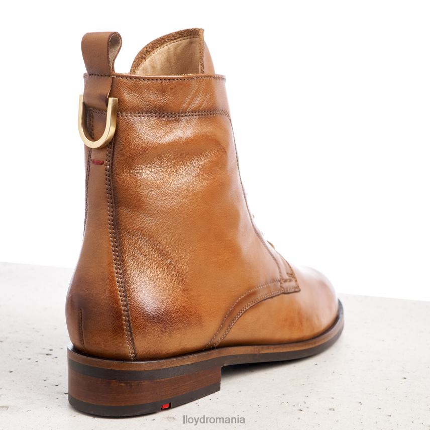 pantofi LLOYD botine din piele netedă maro femei 68260982