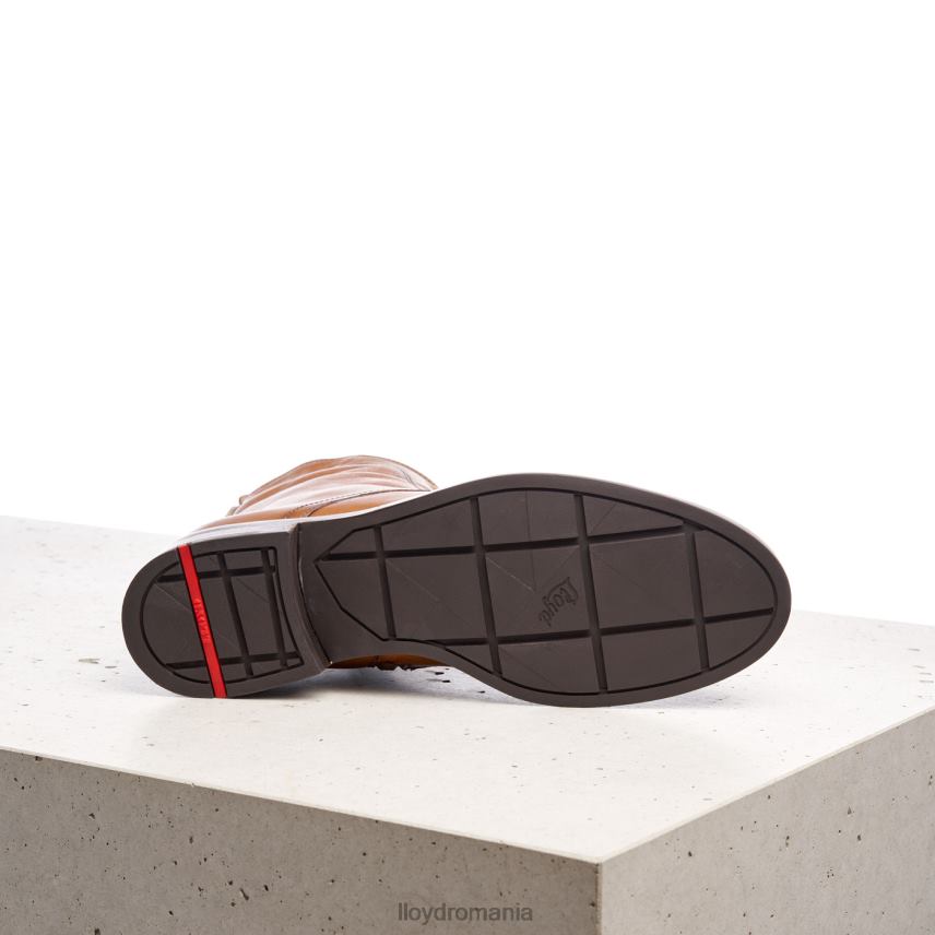 pantofi LLOYD botine din piele netedă maro femei 68260982