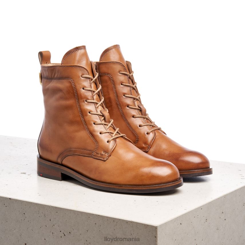 pantofi LLOYD botine din piele netedă maro femei 68260982