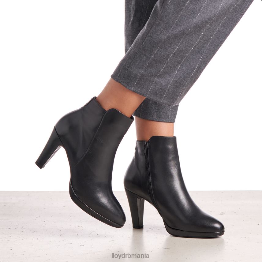 pantofi LLOYD botine din piele netedă negru femei 68260920