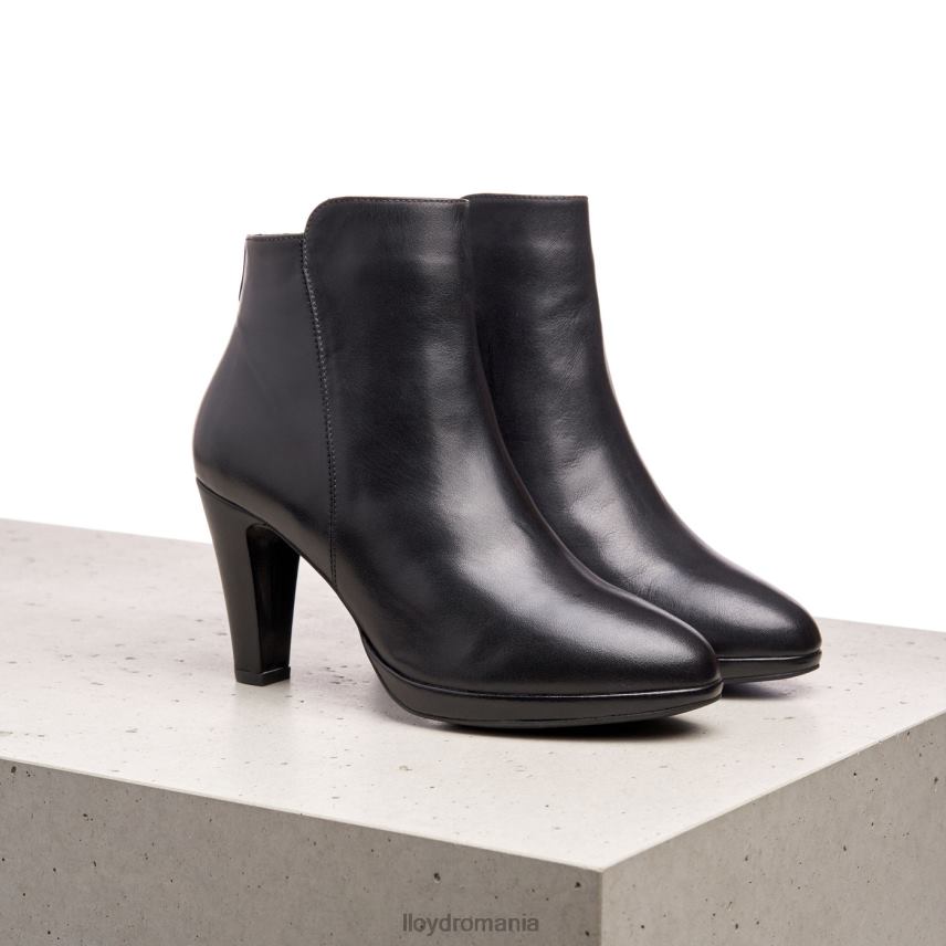 pantofi LLOYD botine din piele netedă negru femei 68260920