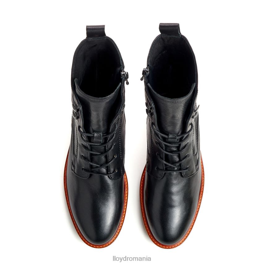 pantofi LLOYD botine din piele netedă negru femei 68260940