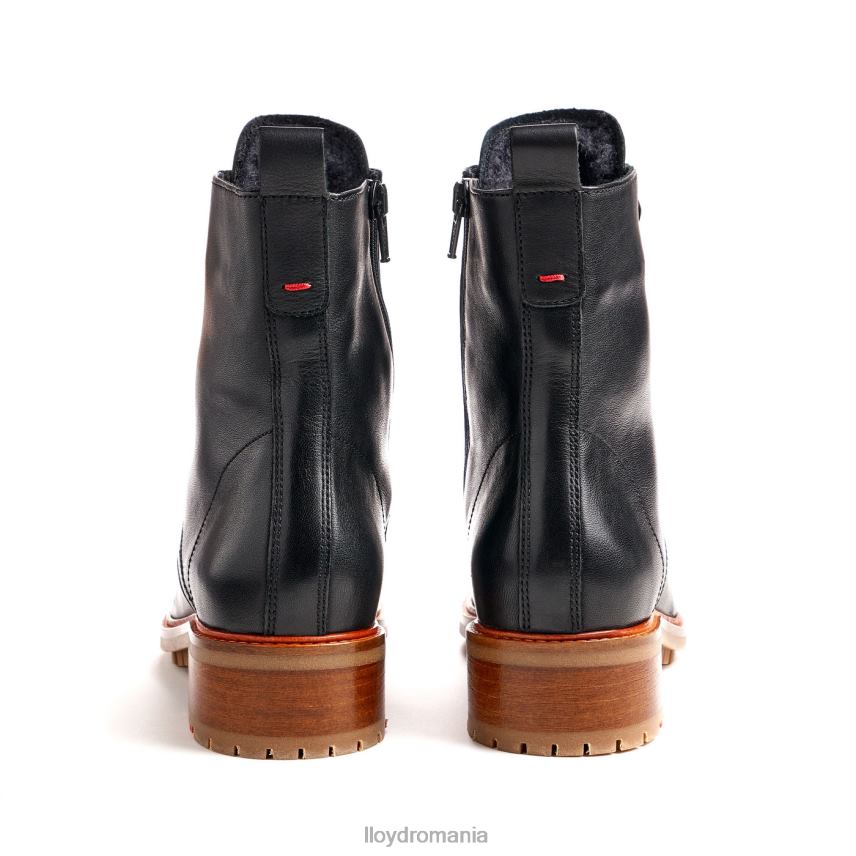 pantofi LLOYD botine din piele netedă negru femei 68260979