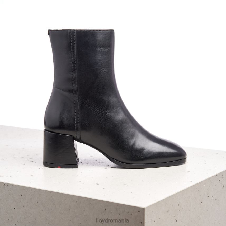 pantofi LLOYD botine din piele netedă negru femei 68260984