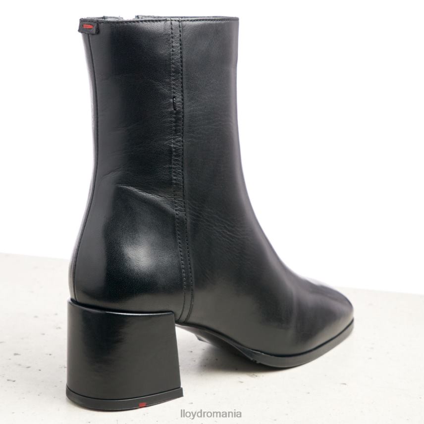 pantofi LLOYD botine din piele netedă negru femei 68260984