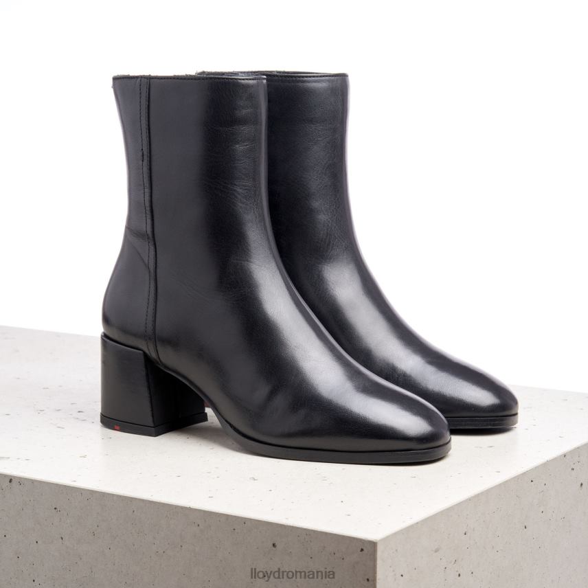 pantofi LLOYD botine din piele netedă negru femei 68260984