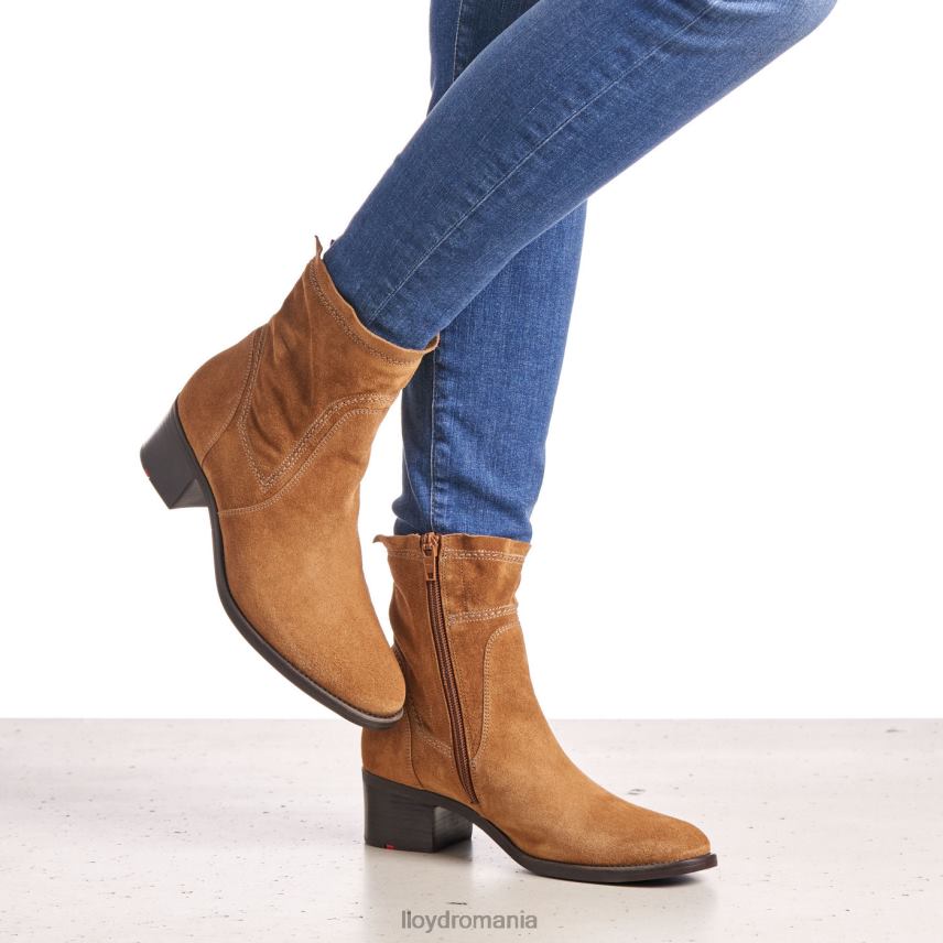 pantofi LLOYD botine respirabile maro femei 68260962