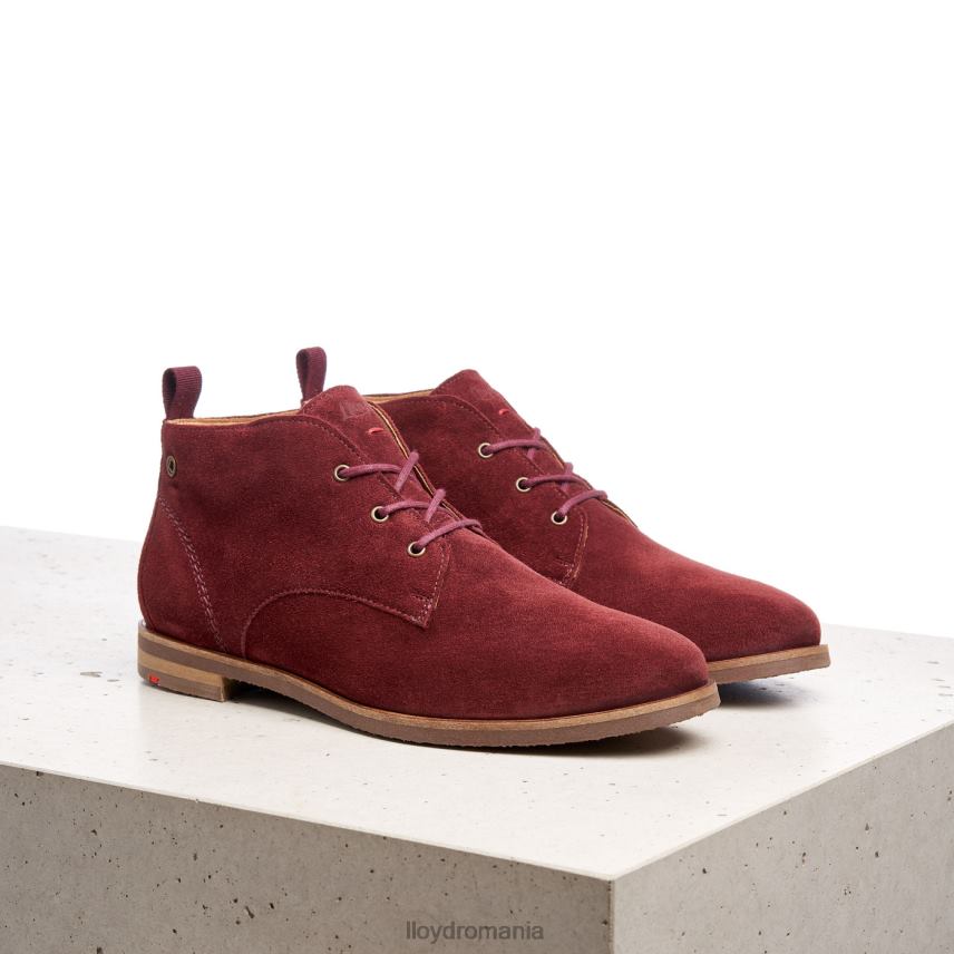 pantofi LLOYD botine respirabile roșu femei 68260972
