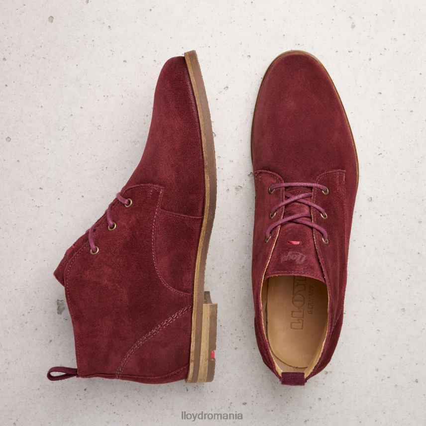 pantofi LLOYD botine respirabile roșu femei 68260972