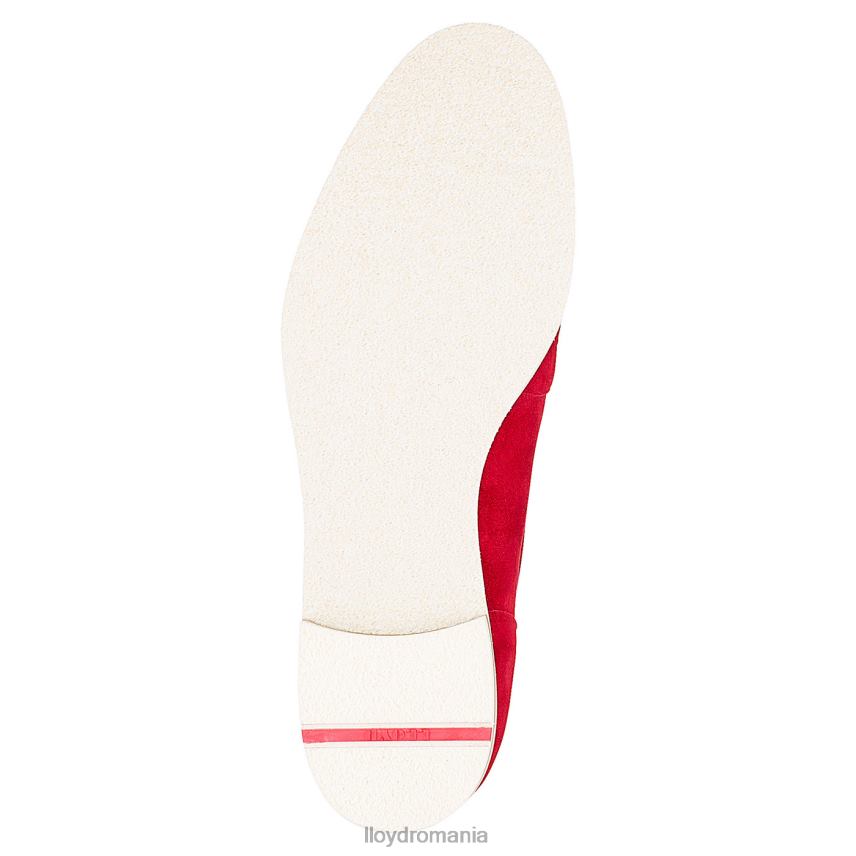 pantofi LLOYD botine respirabile roșu femei 68260989