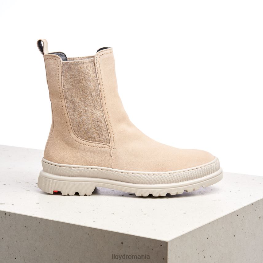 pantofi LLOYD botine slip-on bej femei 68260924