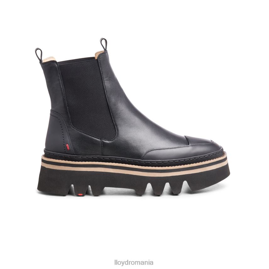 pantofi LLOYD botine slip-on cu talpă ușoară negru femei 68260942