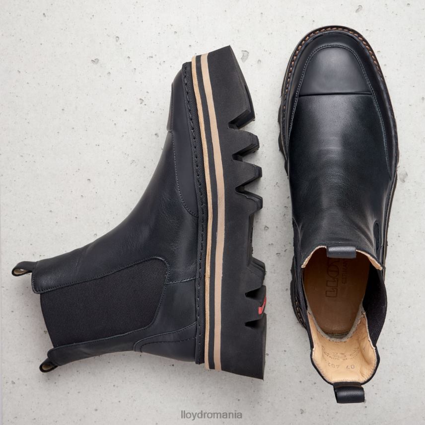 pantofi LLOYD botine slip-on cu talpă ușoară negru femei 68260942