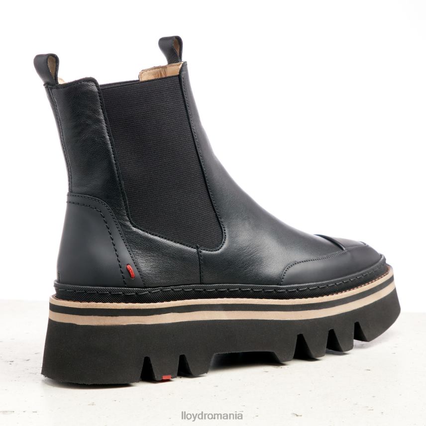 pantofi LLOYD botine slip-on cu talpă ușoară negru femei 68260942