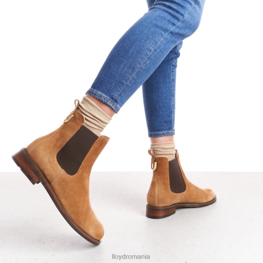 pantofi LLOYD botine slip-on maro femei 68260967