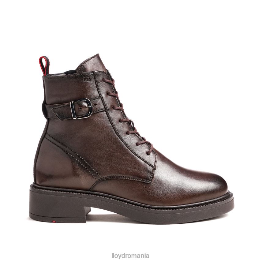pantofi LLOYD cizmă sport din piele netedă maro femei 68260951