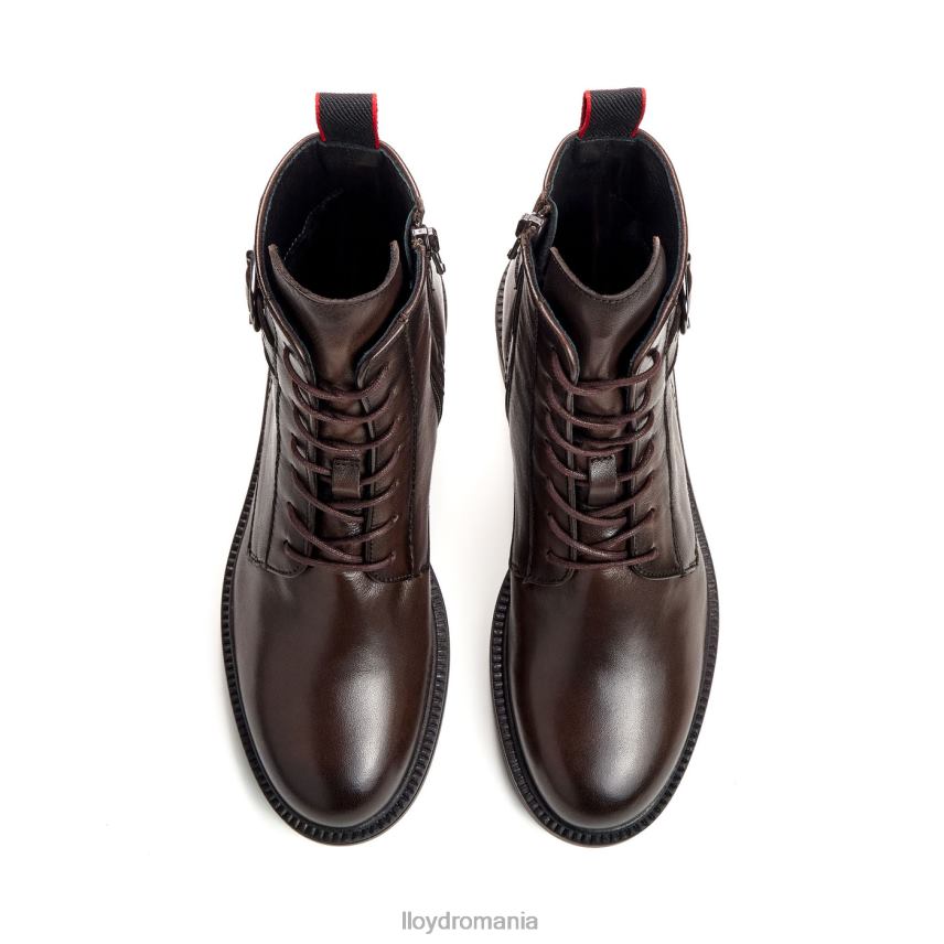 pantofi LLOYD cizmă sport din piele netedă maro femei 68260951