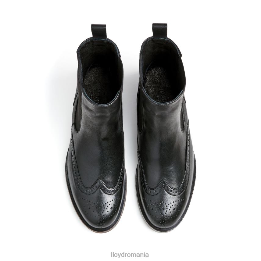 pantofi LLOYD cizmă sport din piele netedă negru femei 68260904