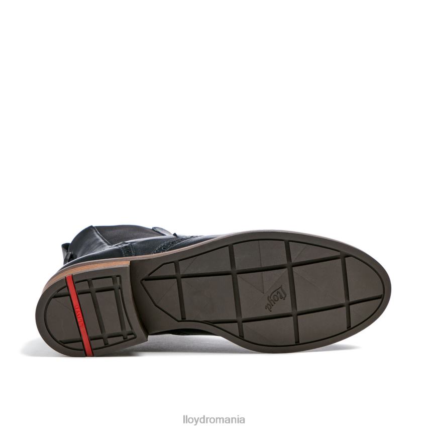 pantofi LLOYD cizmă sport din piele netedă negru femei 68260904