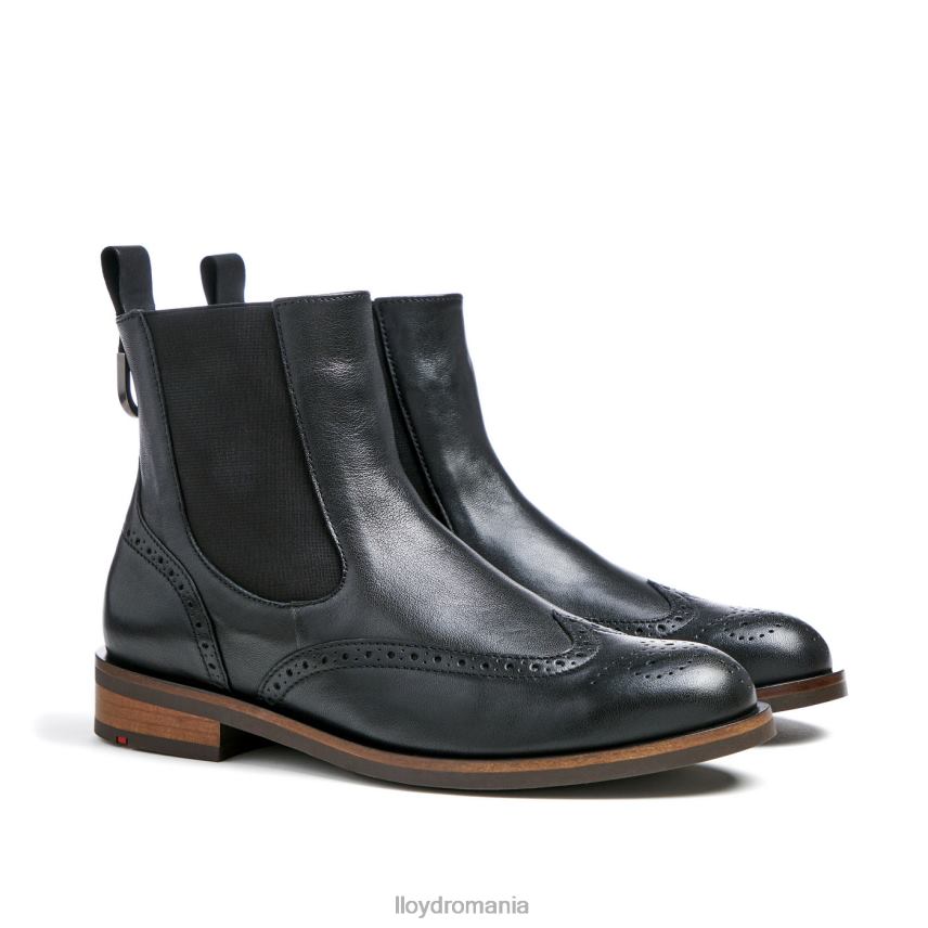 pantofi LLOYD cizmă sport din piele netedă negru femei 68260904