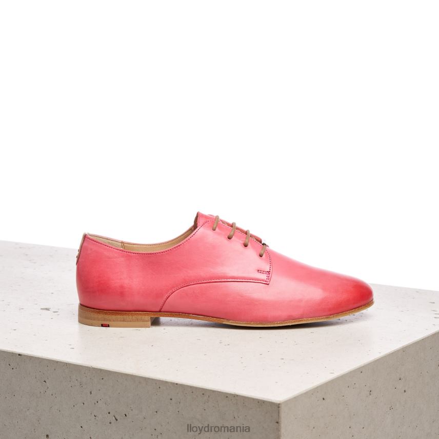pantofi LLOYD dantelă jumătate pantofi din piele netedă roz femei 682601093