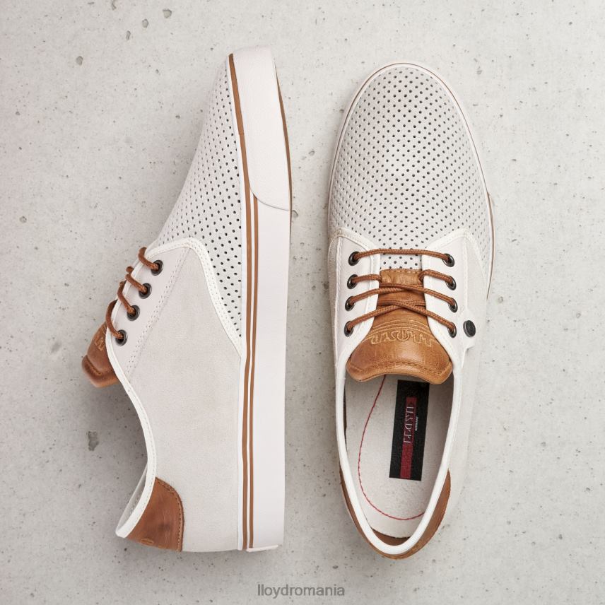 pantofi LLOYD eliseo alb bărbați 68260406