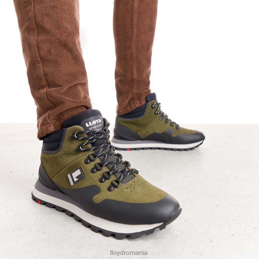 pantofi LLOYD elwas verde bărbați 68260553