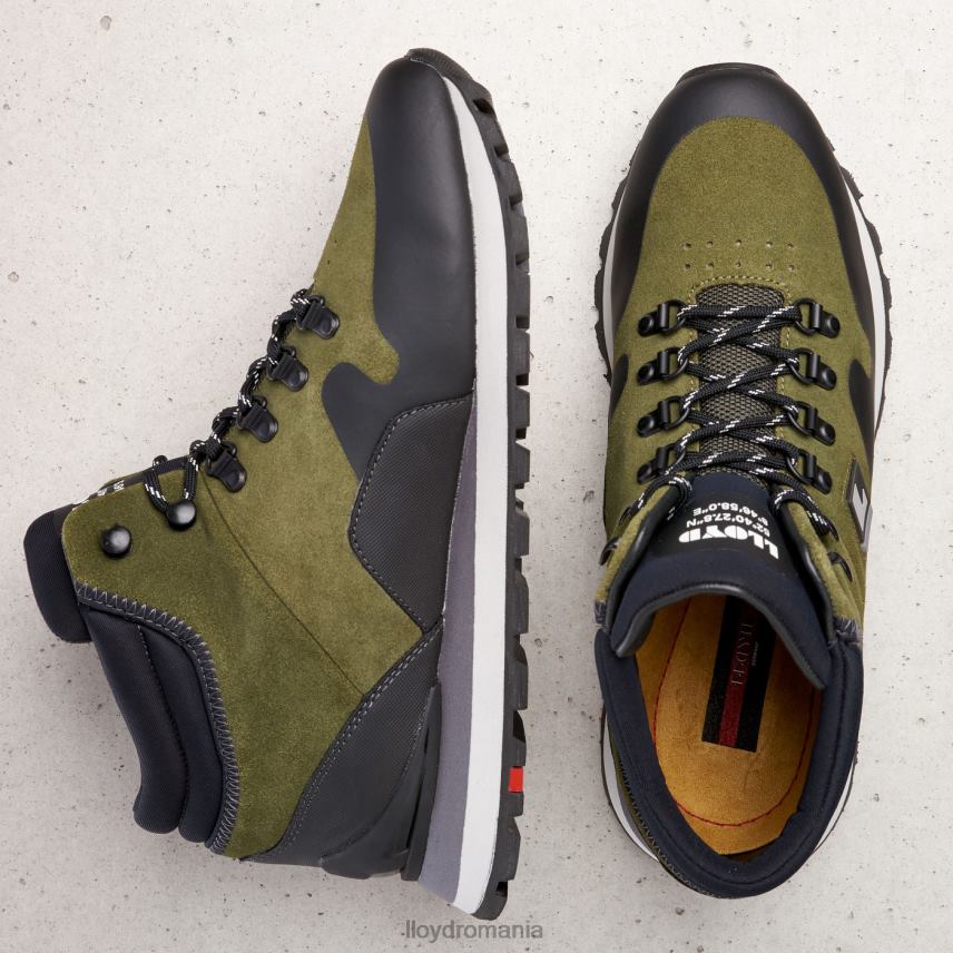 pantofi LLOYD elwas verde bărbați 68260553